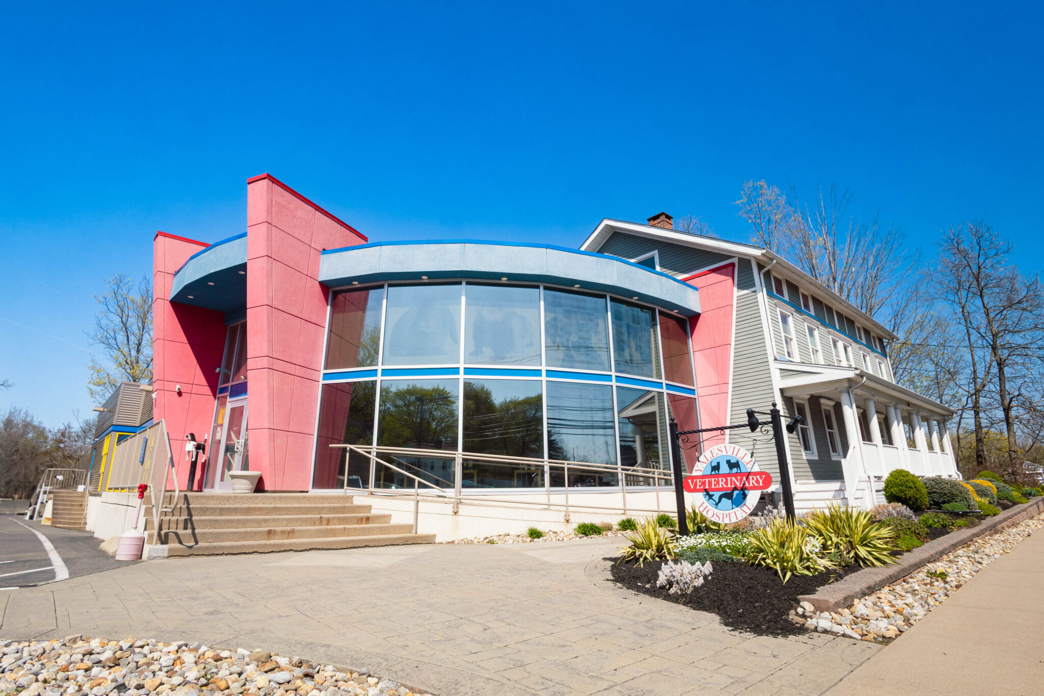 Exterior of Yalesville Veterinary Hospital