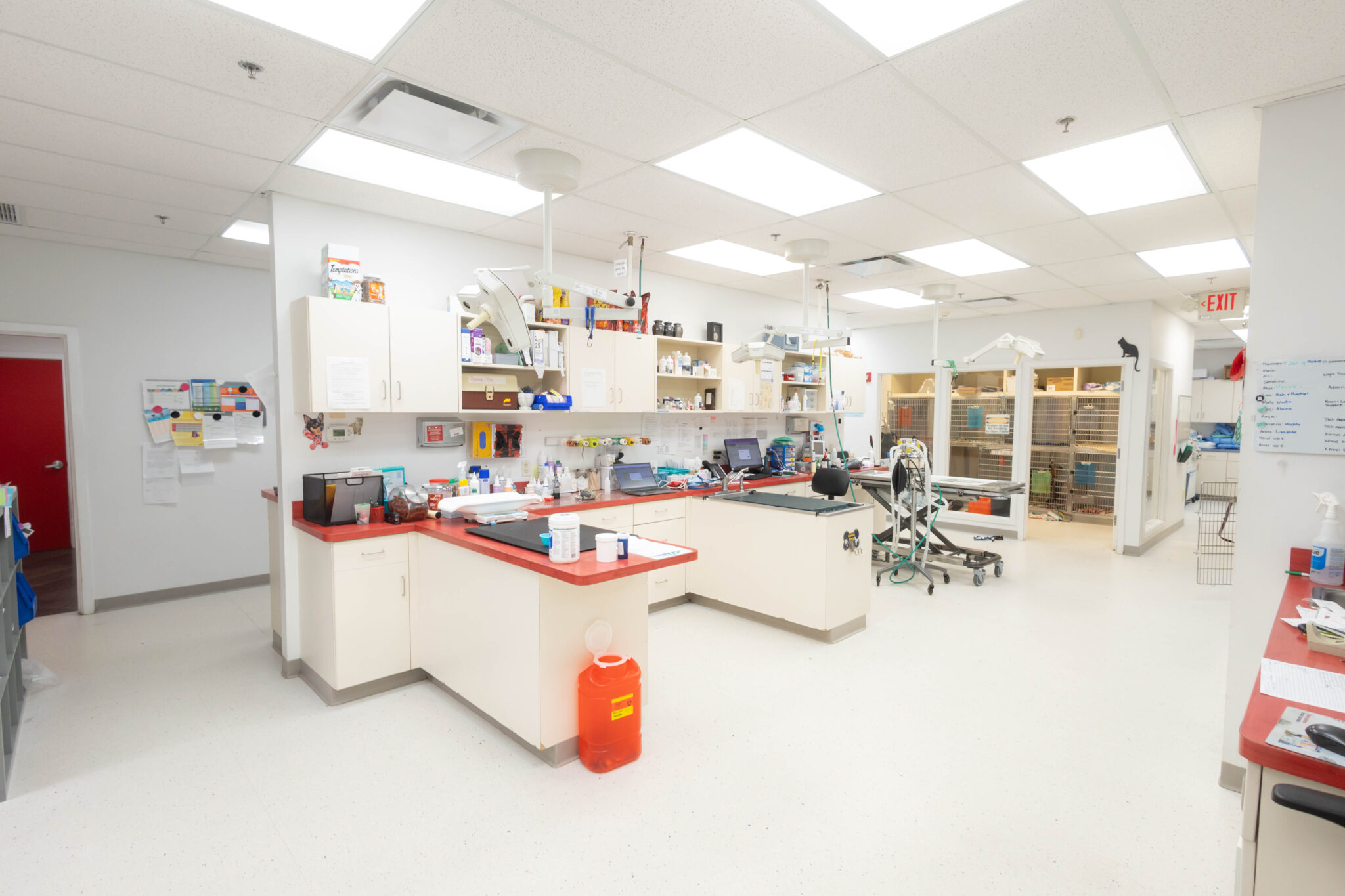 white room and desks within Yalesville